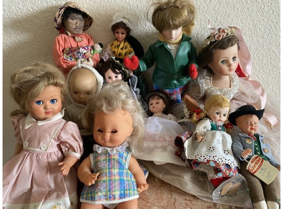 Collection Of  Dolls Including Tyrole By Madame Alexander