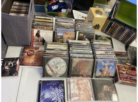 Collection Of 100+ CDs, Classical, Scottish, Jazz, Rock, Elvis And Many More