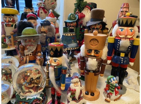 Amazing Collection Of Christmas Nutcrackers- Many Are Handmade In Germany