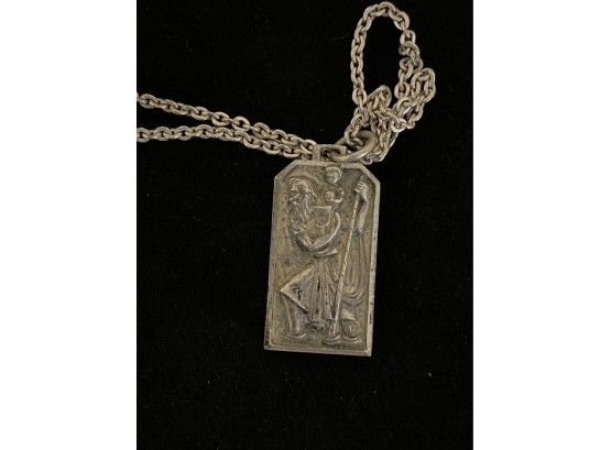 Sterling Silver Religious Necklace