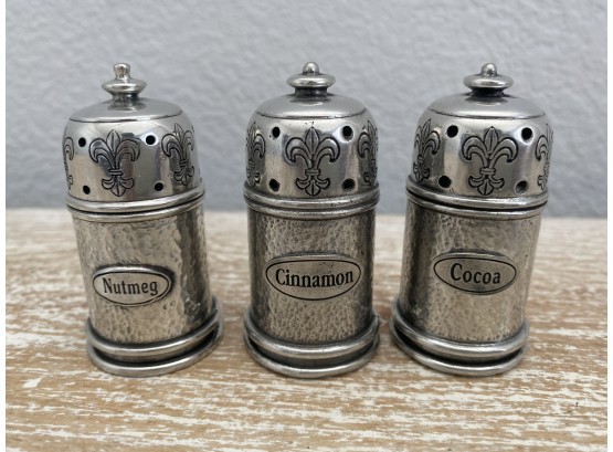 Lot Of 3 Spice Shakers