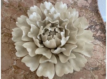 Large Ceramic Flower