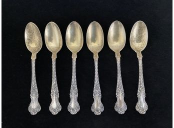 Lot Of 6 C.D. Peacock Sterling Silver Tea Spoons (6)