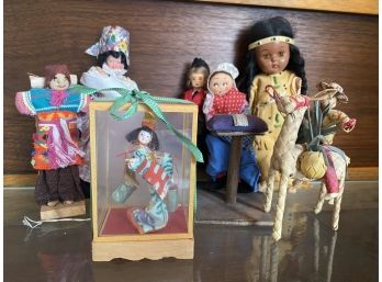 Doll Collection, Around The World (Folk Art, 7 Total)