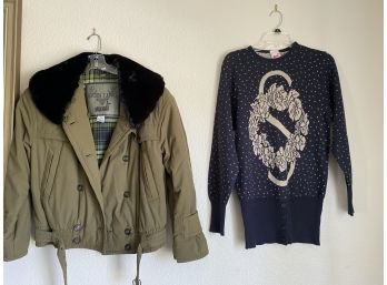 Vintage Mondi Hunting Jacket And Sweater