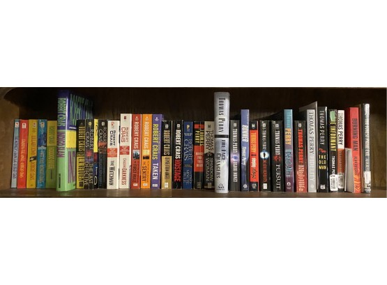 Shelf Of Books Robert Crais And Thomas Perry Books