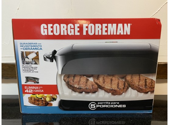 George Forman Brand New 5 Serving Grill