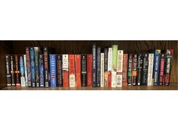 Shelf Of Books Including The Lock Artist By Steve Hamilton