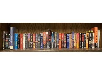 Shelf Of Books Including Flinch Robert Ferrigno