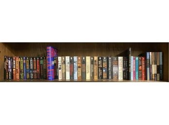 Shelf Of Books Including Elizabeth George Softcovers