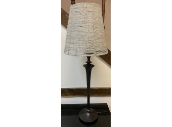 Beautiful Accent Table Lamp With Beaded Shade