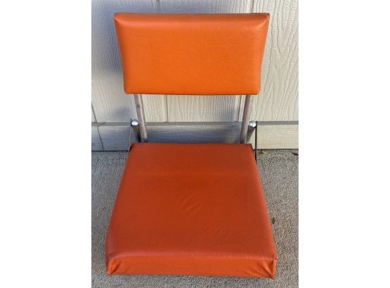 Small Orange Stadium Chair