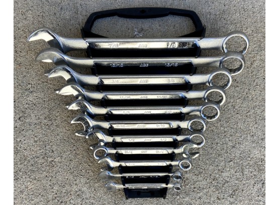 Ace Wrench Set With Plastic Holder