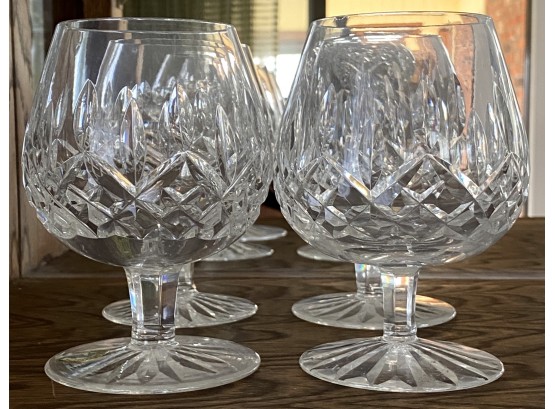 4 Waterford Brandy Glasses