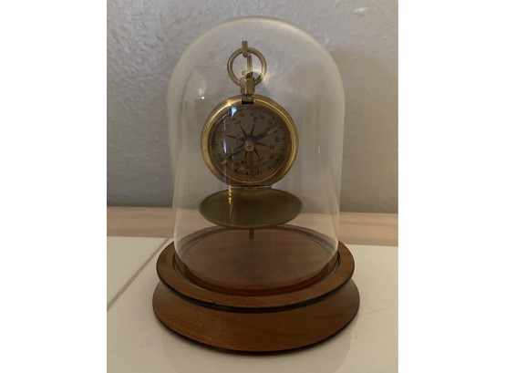 US Compass With Glass Case