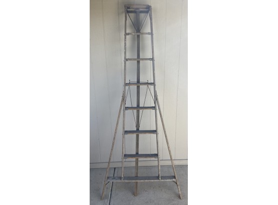 Wooden 8' A-frame Ladder