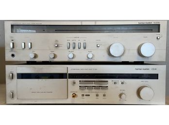 Harman Kardon Linear Phase Stereo Receiver With Linier Phase Cassette Deck