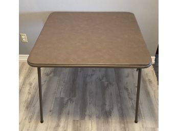 Square Collapsible Card Table.