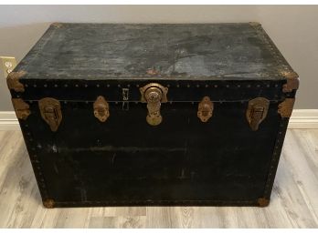 Genuine National Antique Trunk With Key