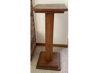 Wooden Pedestal