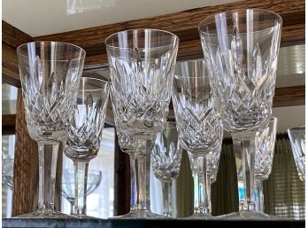 6 Waterford Sherry Glasses
