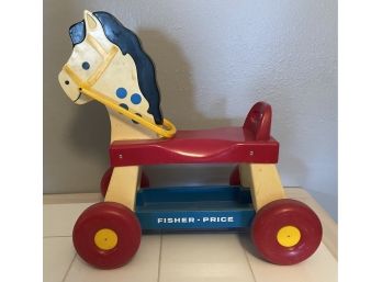 Vintage Fisher Price Riding Horse #978