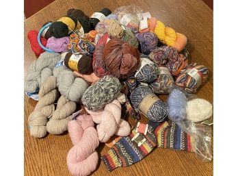Large Lot Of Wool And Tweed