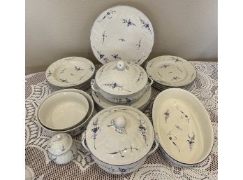 Lot Of Villeroy & Boch House And Garden Collection Including Lidded Dishes, Plates, And More