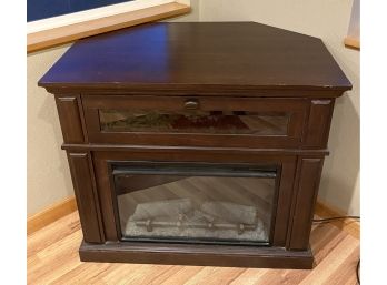Twin Star Faux Electric Fireplace As Is