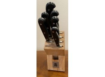 WMF German Knife Block With Knives