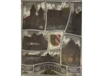 Nuremberg Stained Glass Wall Hanging