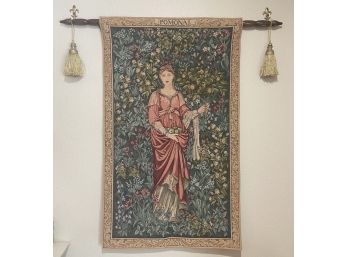 Original Armin And Marion Tapestry Made In Pomona