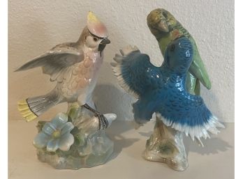 (2) Hummelwerk Bird Figurines