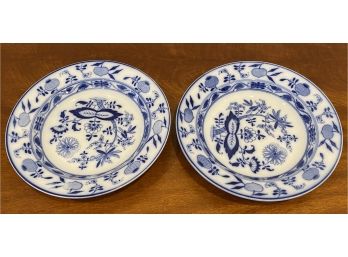 Lot Of 2 Viilleroy And Boch Dresden Salad Plates
