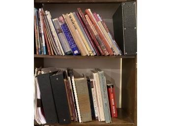 (2) Shelves Of Misc Books