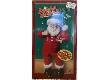 Collectable Jingle Bell Rock Santa In Original Box