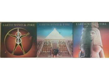 (3) Earth Wind & Fire Vinyl Albums