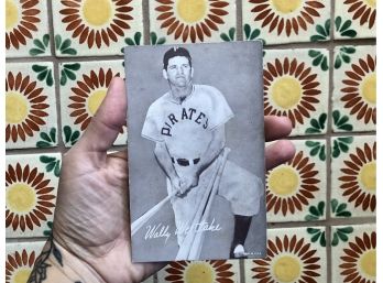 Wally Westlake Pirates Exhibit Card 1947