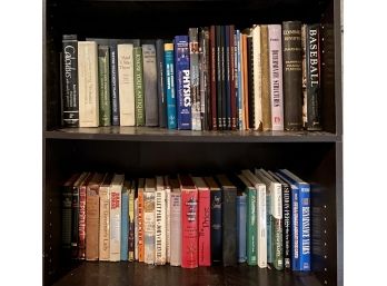 Lot Bookshelf With Books