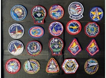 Collection Of 20 Collectible Kennedy Space Center Patches