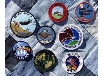 Collection Of Vintage Military Patches