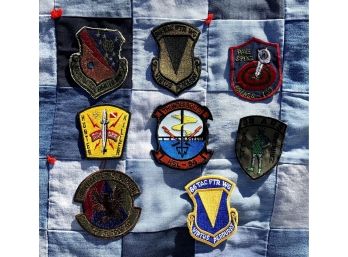 Collection Of Vintage Military Patches