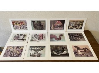 Collection Of 12 Steven Dohanhos Prints