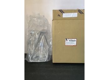 V Twin Chrome Saddlebag Support Kit Marked 31-0968