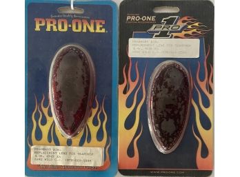 (2) Pro-one Replacement Teardrop Lens Marked PR400489