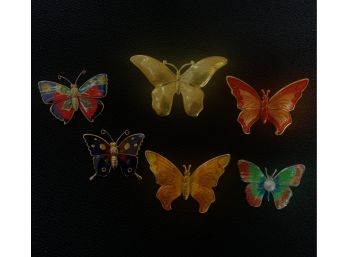 Lot Of Butterfly Pins