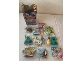 Second Lot Of Assorted Snow White McDonald's Happy Meal Figurines With Boxes