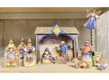 Stunning Jim Shore Nativity Set