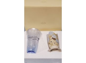 Lenox Classic Pierced Morning Glory Vase New In Box