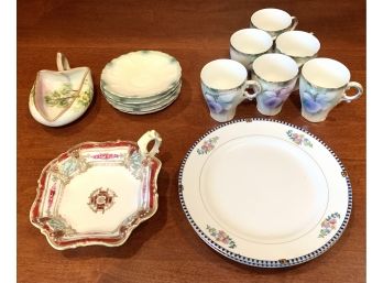 Lot Of Hand Painted China